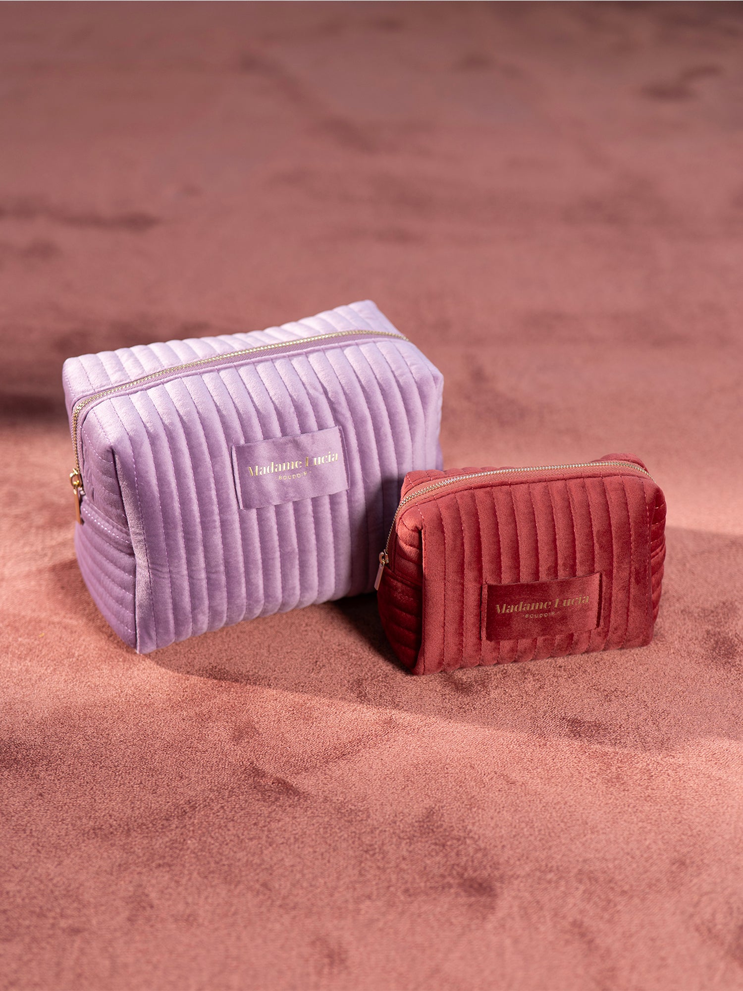 Purple Cosmetic bag